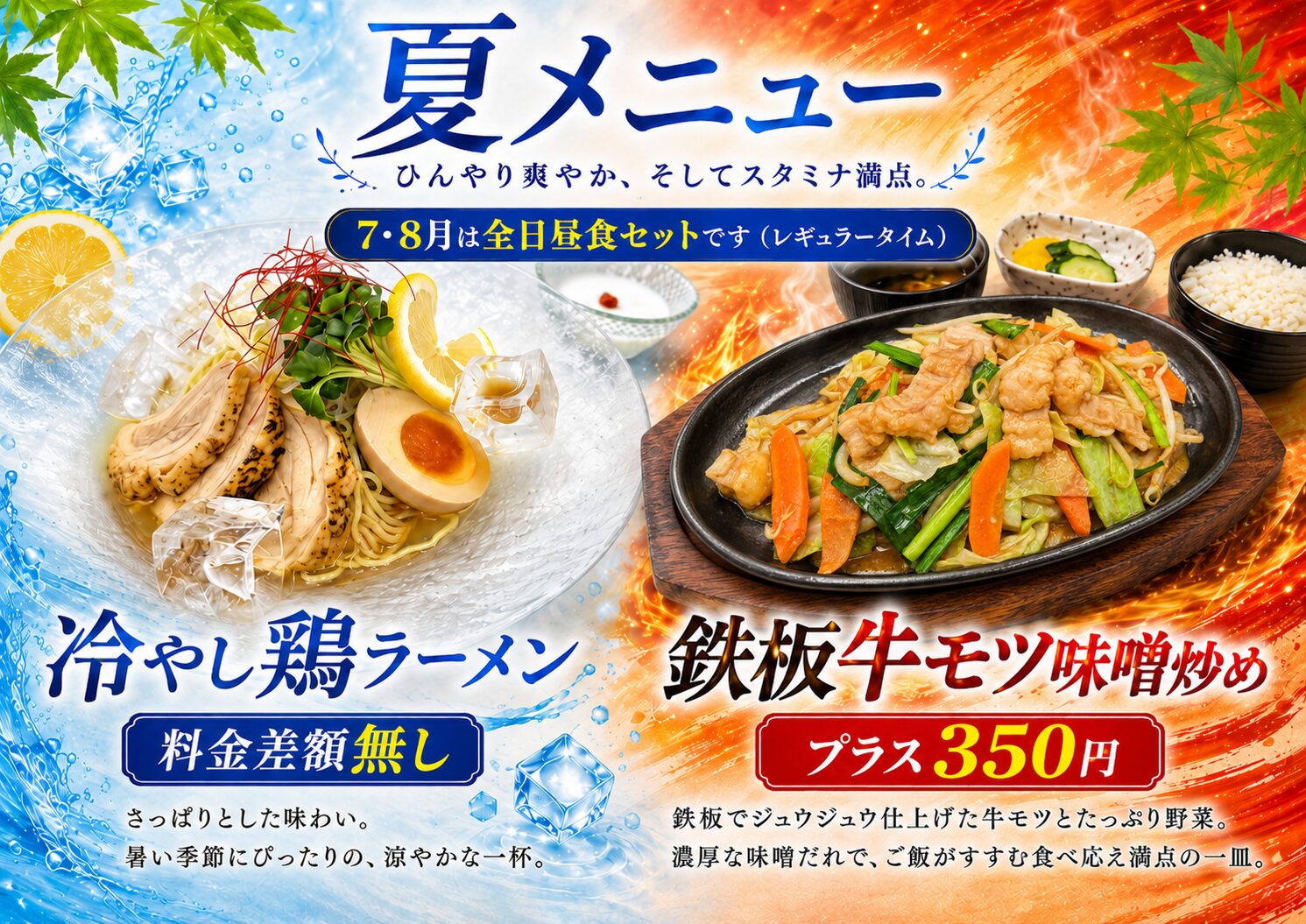 ランチメニュー